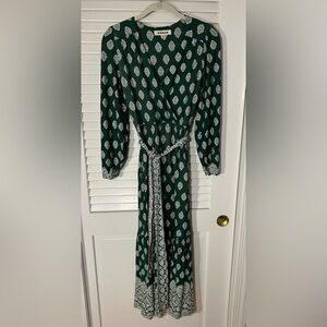 Boden Ophelia Wrap Midi Jersey Dress. Size 0P